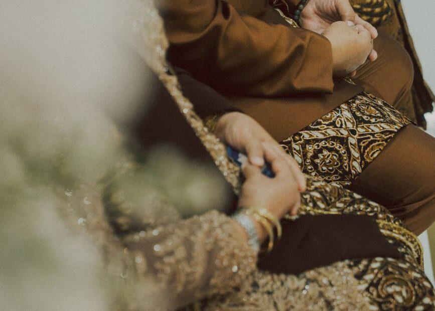 Illustration of A Women's Wedding Guest Outfit Starts With the Dress Code, Then Opens Up Questions About Fabric and Styling